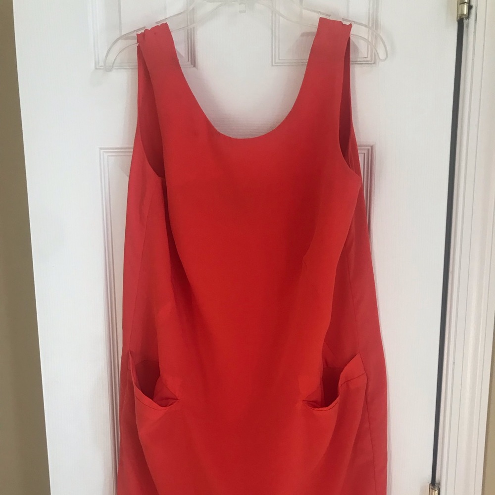 Coral dress